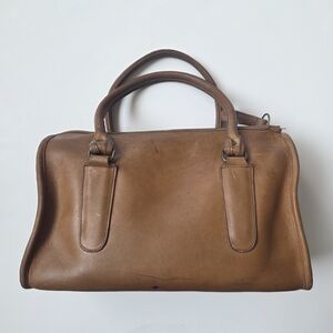 Classic Tan Leather Men's Bag